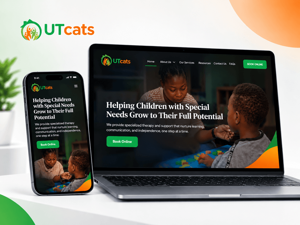 A Website for a Therapy & Care Services Organisation
